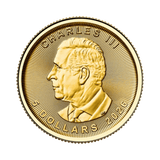 1/10 oz. 2026 Royal Canadian Mint Canadian Maple Leaf Gold Bullion