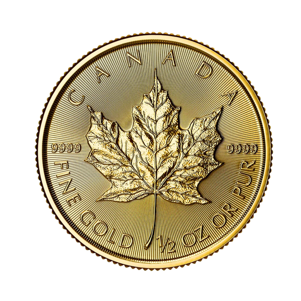 1/2 oz. 2026 Royal Canadian Mint Canadian Maple Leaf Gold Bullion