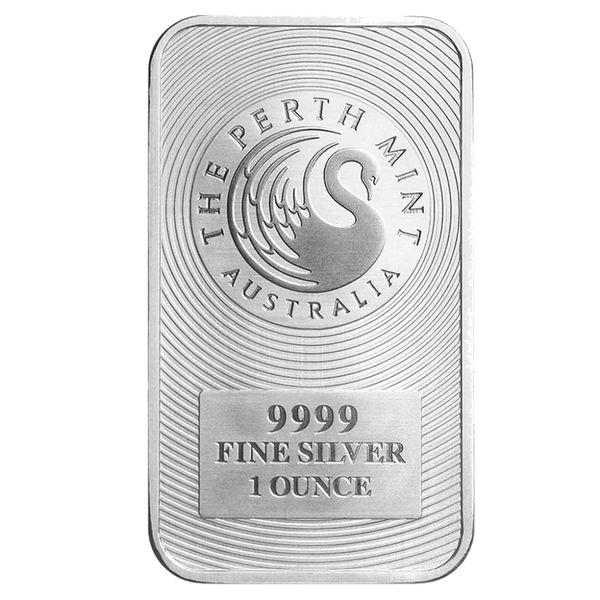 1 oz. Perth Mint Kangaroo Silver Bullion Bar