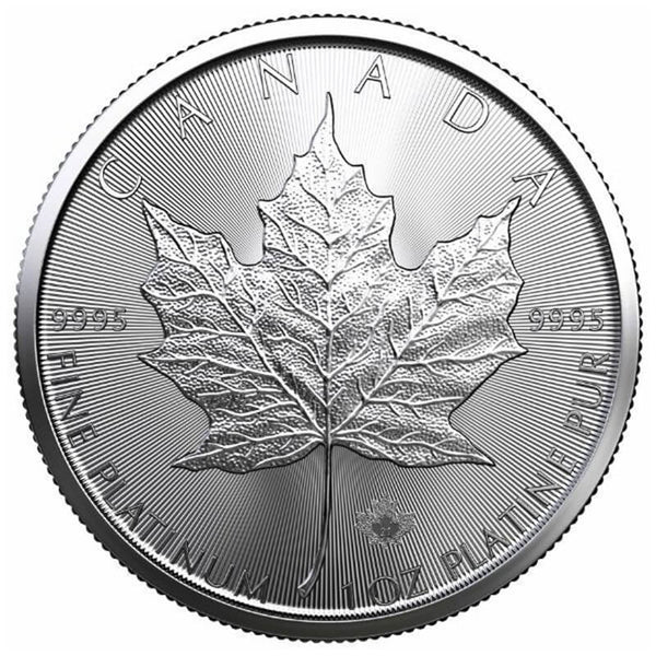 1 oz Canadian Platinum Maple Leaf