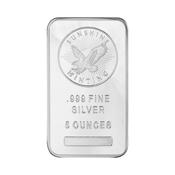 5 oz. Sunshine Mint Eagle Silver Bar