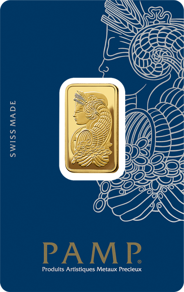 10g Gold Minted Bar - Lady Fortuna™